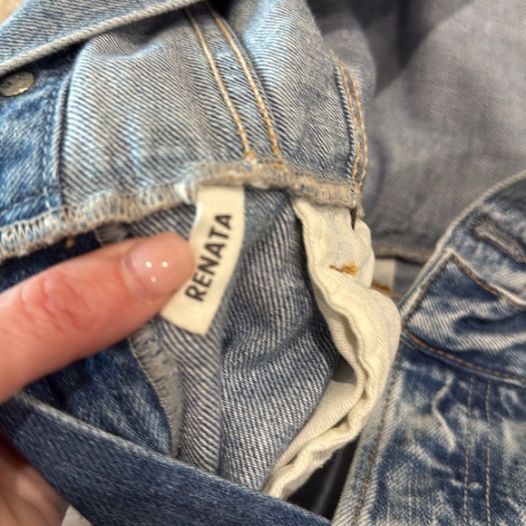 Denim Jacket and Shorts jumpsuit - Picture 4 of 7